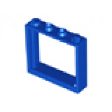 Part 60594 Blue Window 1 x 4 x 3 - No Shutter Tabs  